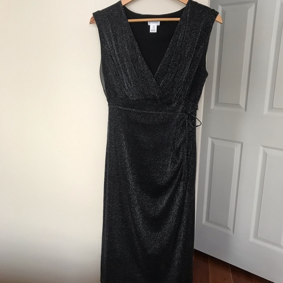 💐Host Pick! Motherhood Black & Sparkle Dress - Picture 8 of 8